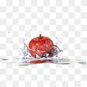 Transparent Fruit Splash Png - Fruit In Water Splash, Png Download - red splash png
