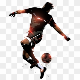 Virtual Pro League - Soccer Player Art, HD Png Download - american football player png