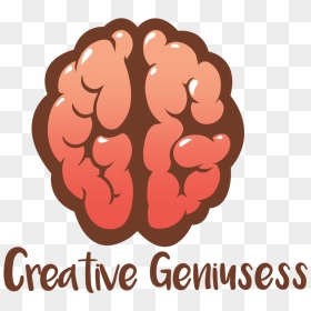 Creative Genisuess - Illustration, HD Png Download - creative brain png