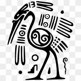 Ancient Mexico Drawing, HD Png Download - aztec calendar png
