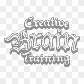 Creative Brain Training - Calligraphy, HD Png Download - creative brain png
