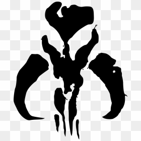Transparent Emblem Mandalorian - Boba Fett Symbol, HD Png Download - mandalorian symbol png