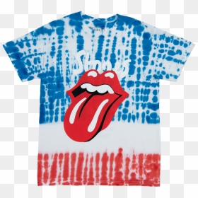 Rolling Stones Tie Dye Shirt, HD Png Download - rolling stones png