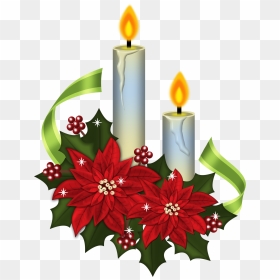 Clip Art Christmas Candles , Png Download - Christmas Advent Clip Art, Transparent Png - christmas candle png