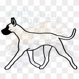 Dog Clipart , Png Download - Portable Network Graphics, Transparent Png - great dane png
