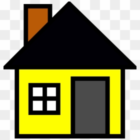 Square House Clipart Image Royalty Free Download Yellow - Yellow House Clipart, HD Png Download - yellow square png