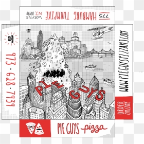Pizza Box Design To House Those Delicious Pizza Pies - Yoyogi Park, HD Png Download - pizza box png