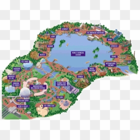 @neiltyson I Visited Epcot Center Recently And Learned - World Showcase Map Of Epcot, HD Png Download - epcot png