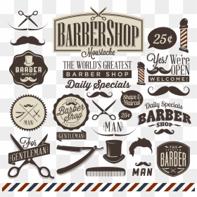 Shop Razor Design Beauty Straight Material Parlour - Vector Straight Razor Logo, HD Png Download - barber razor png