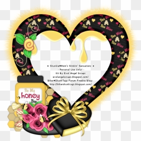 Evol Angel Scrapz Valentines Day Clusters - Illustration, HD Png Download - valentines heart png