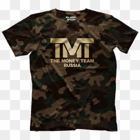 T-shirt Tmt X Bs Camo - Aew Jon Moxley Merch, HD Png Download - young bucks png