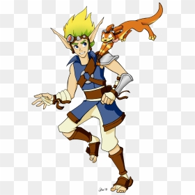 Jak & Daxter Vetro Fanart Vetroscraps - Jak And Daxter Fanart, HD Png Download - jak and daxter png