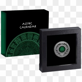 Silver Numis Aztec Calendar 2019 2 Oz - Aztec Calendar, HD Png Download - aztec calendar png