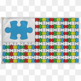 Banderas Sobre El Autismo, HD Png Download - autism puzzle piece png