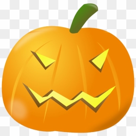 Halloween Scary Pumpkin Png Clipart - Pumpkin Halloween Clip Art Sad, Transparent Png - scary pumpkin png