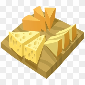 Cheese Platter Clipart Png, Transparent Png - swiss cheese png