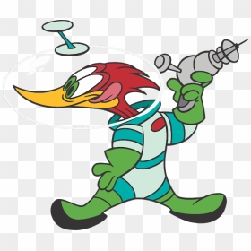 Woody Woodpecker Characters, Woody Woodpecker Cartoon - Woody Woodpecker Crtoons, HD Png Download - woody woodpecker png