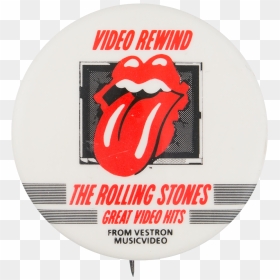 Rolling Stones Great Video Hits Music Button Museum - Rolling Stones De Vídeo Amazon Es, HD Png Download - rolling stones png