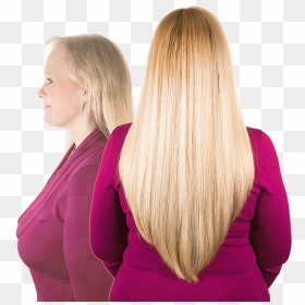 The Extensionist Can Help Any Woman Of Any Age Or Hair - Blond, HD Png Download - blond hair png