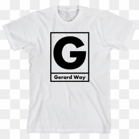 Gerard Way G Shirt, HD Png Download - gerard way png