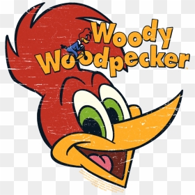Woody Woodpecker Retro Logo Baby Bodysuit - Woody Woodpecker Png Transparent, Png Download - woody woodpecker png