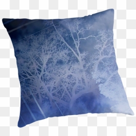 Related Abstractions And Works In The Creepy Tree Series- - Cushion, HD Png Download - creepy tree png