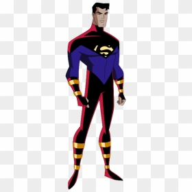 Dc Animated Universe Superboy, HD Png Download - superboy png