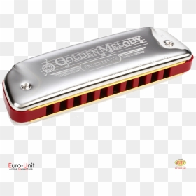 Hohner Golden Melody Key A Harmonica - Hohner Golden Melody, HD Png Download - harmonica png