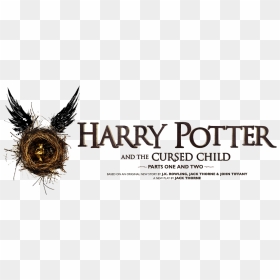 Hogwarts School Of Witchcraft And Wizardry - Harry Potter Cursed Child Logo, HD Png Download - harry potter lightning bolt png