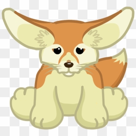 Red Fox Fennec Fox - Clipart Sick Dog, HD Png Download - fennec fox png