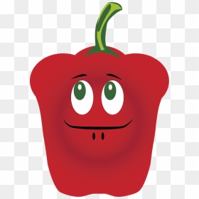 Free Photo Vegetable Fruit - Cartoon Red Fruit And Vegetable, HD Png Download - red pepper png