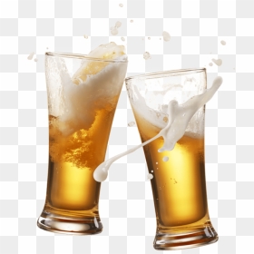 Beer Glases Png - Transparent Beer Cheers Png, Png Download - beer splash png