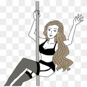 Lap Dancing - Escort Meaning, HD Png Download - stripper pole png