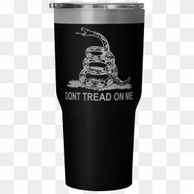 Don"t Tread On Me Tumbler - Dont Tread On Me Thin Blue Line, HD Png Download - don't tread on me png