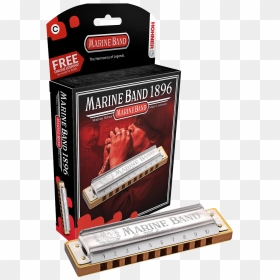 Hohner Marine Band Harmonica Key Of C - Marine Band Hohner, HD Png Download - harmonica png