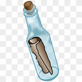 Message In A Bottle Clipart, HD Png Download - message in a bottle png