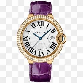 Cartier Ballon Bleu De Cartier We900851 Pink Gold Watch - Cartier Ballon Bleu, HD Png Download - gold pile png