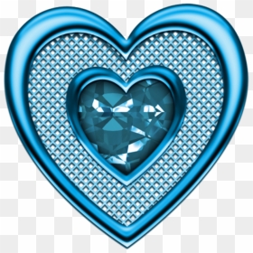 Mq Blue Heart Hearts Diamond Diamonds - Rosle Sieve Disc, HD Png Download - diamond heart png
