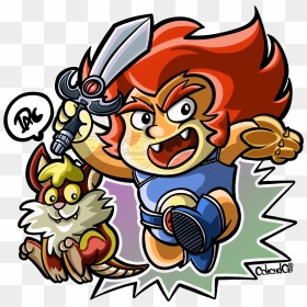 Thundercats Lion-o Animación, Cómic, Superhéroes, Dibujos - Cartoon, HD Png Download - thundercats png
