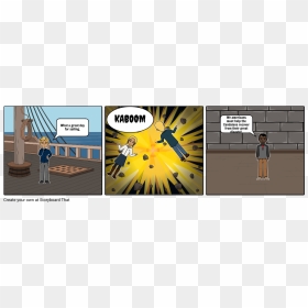 Halifax Explosion Storyboard, HD Png Download - comic book explosion png