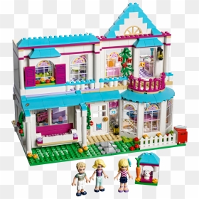 Transparent Dollhouse Png - Lego Friends Stephanie's House, Png Download - stephanie mcmahon png