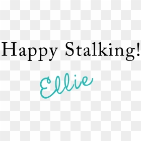 Elliesignature, HD Png Download - sasha pieterse png
