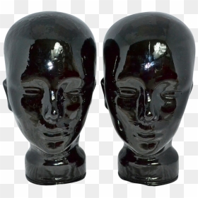 Transparent Mannequins Glass - Black Mannequin Head Png, Png Download - mannequin head png