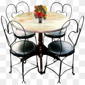 Transparent Background Holiday Table Png, Png Download - cafe table png