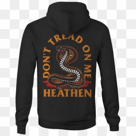 Don"t Tread On Me Pullover Hoodie - Web City, HD Png Download - don't tread on me png