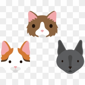 Whiskers Clipart Nose - Cat, HD Png Download - cat nose png