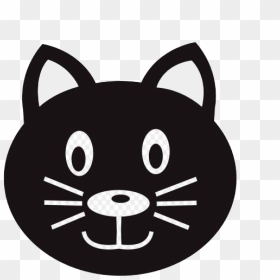Cat Royalty-free Clip Art - Naris De Gato Fondo Negro, HD Png Download - cat nose png