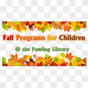 Children"s Fall Programs Are Up And Running Please - Happy Thanksgiving From School, HD Png Download - children running png