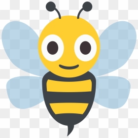 Bee Emoji Png - Bee Emoji, Transparent Png - bee emoji png