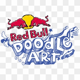 Doodle Art Png - Red Bull Doodle Art, Transparent Png - artistic png